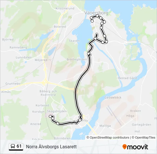 61  Line Map