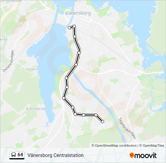 64  Line Map