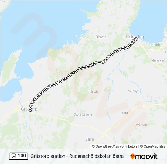 100  Line Map
