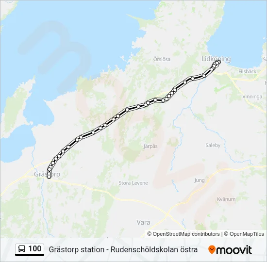 100  Line Map