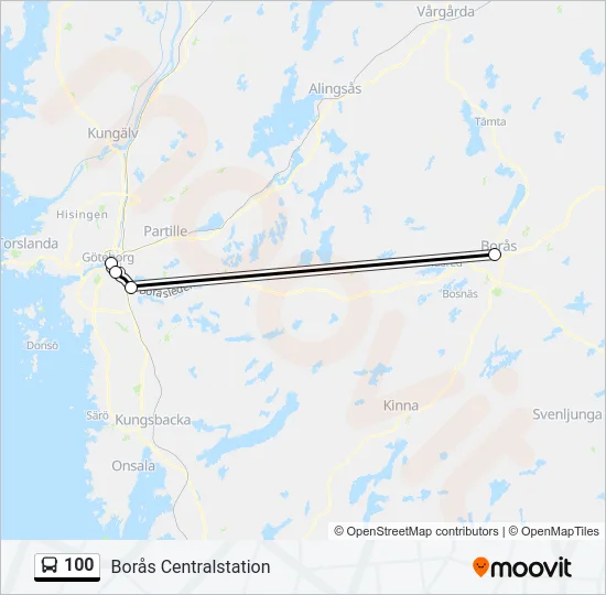 100  Line Map