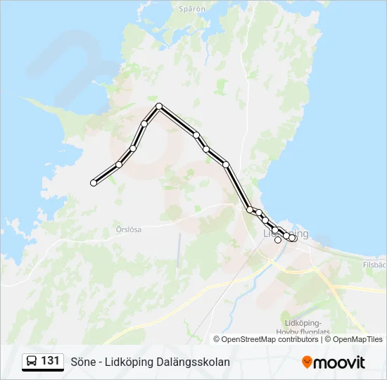 131  Line Map