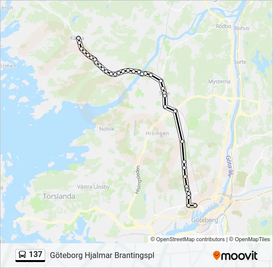 137  Line Map
