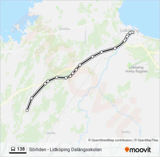 138  Line Map