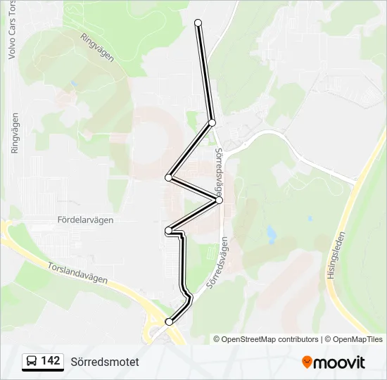142  Line Map