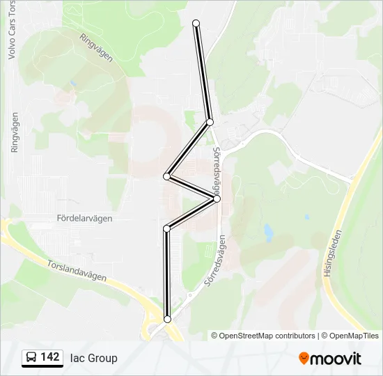 142  Line Map