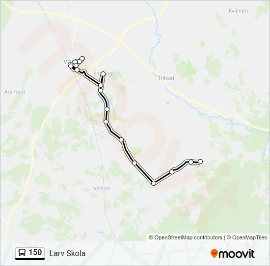 150  Line Map