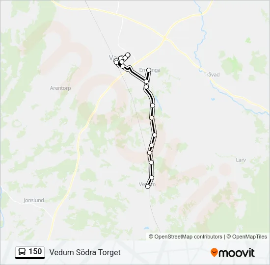 150  Line Map