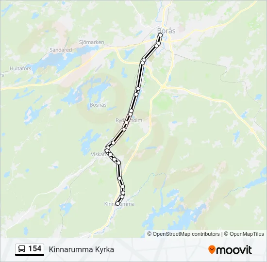 154  Line Map