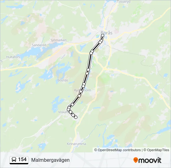 154  Line Map