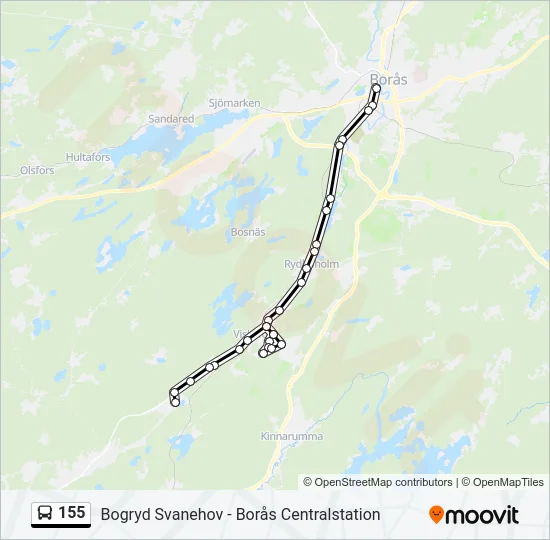 155  Line Map