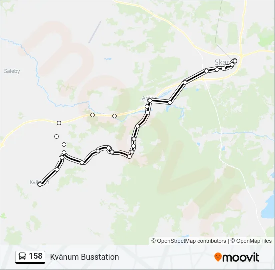 158  Line Map