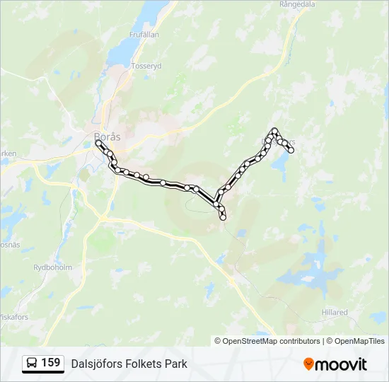 159  Line Map