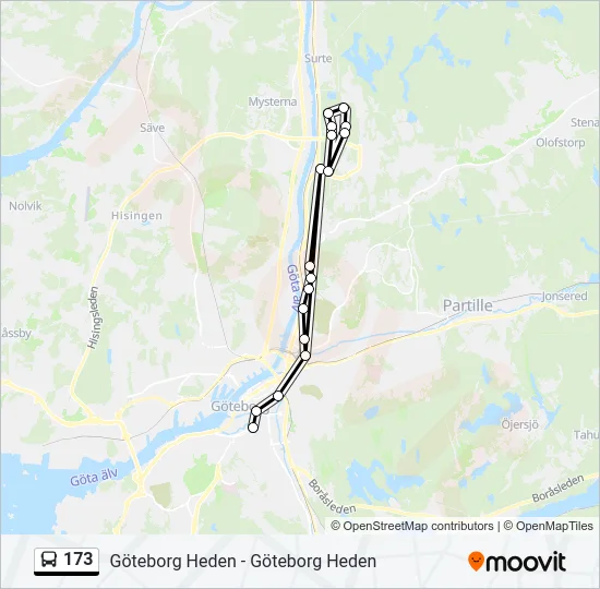 173  Line Map