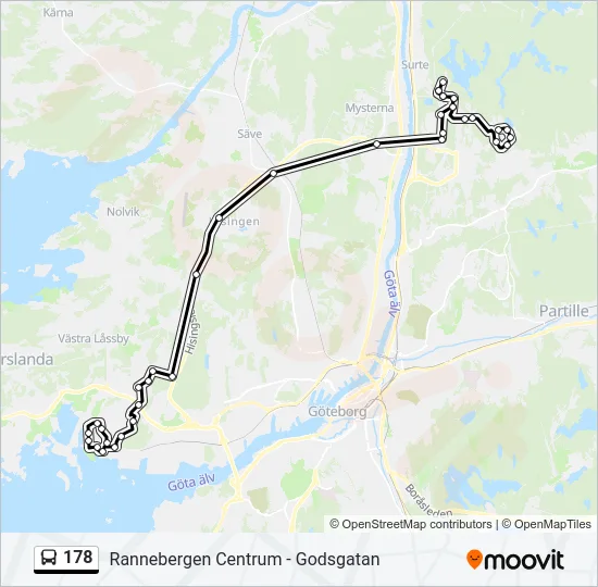 178  Line Map