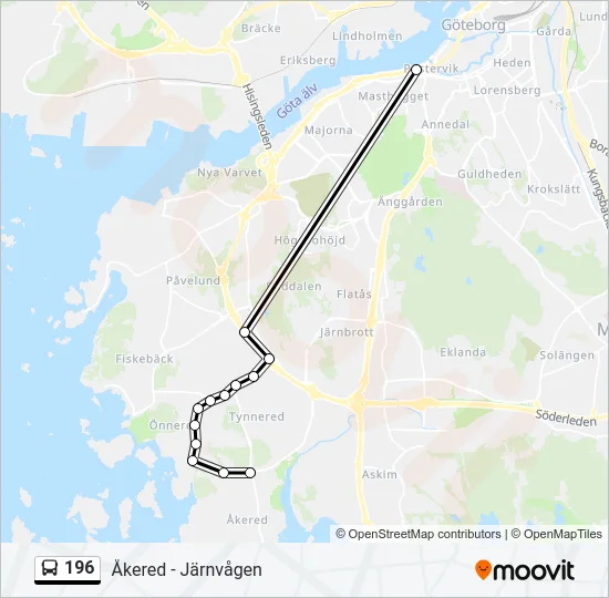 196  Line Map