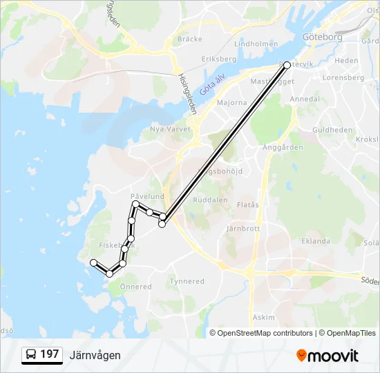 197  Line Map
