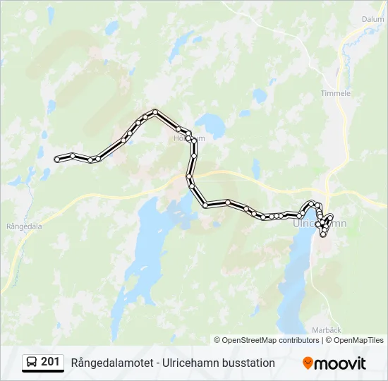 201  Line Map