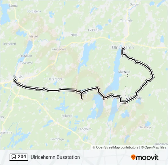 204  Line Map