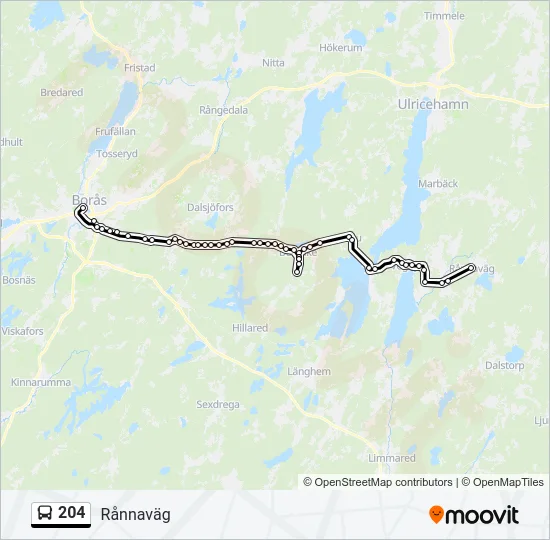 204  Line Map