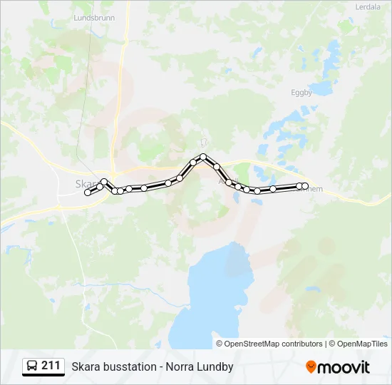 211  Line Map