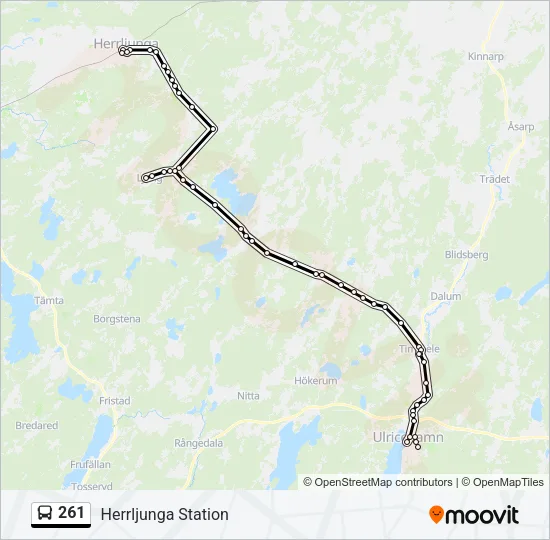 261  Line Map