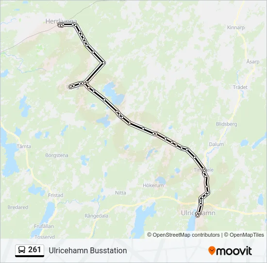 261  Line Map