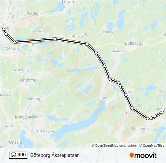 300  Line Map