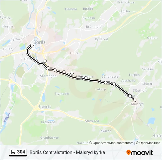 304  Line Map