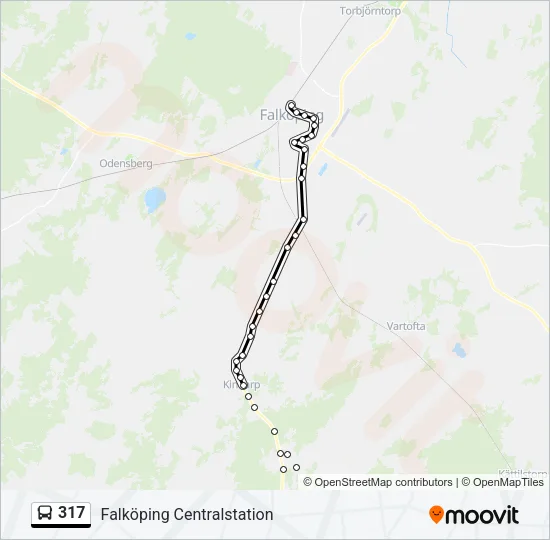 317  Line Map