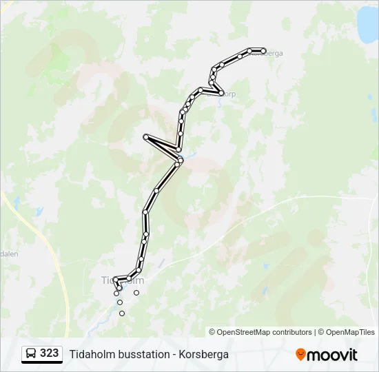 323  Line Map
