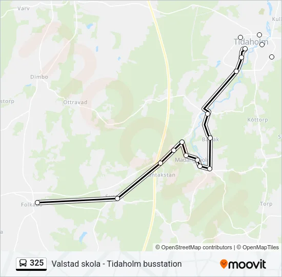 325  Line Map