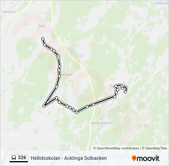 326  Line Map