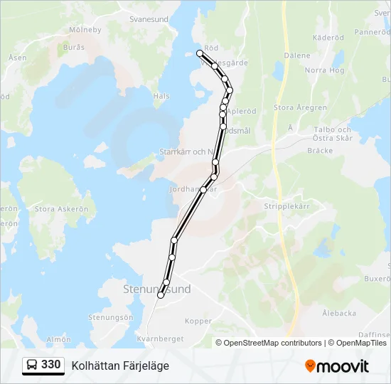 330  Line Map