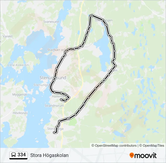 334  Line Map