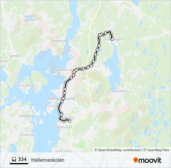 334  Line Map