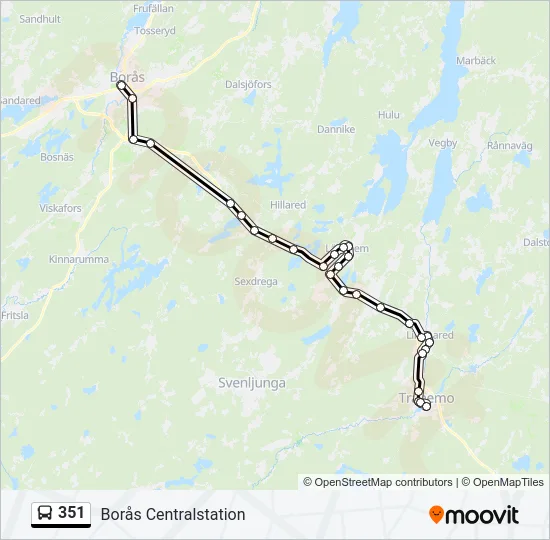 351  Line Map