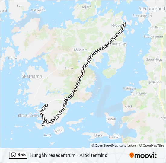 355  Line Map