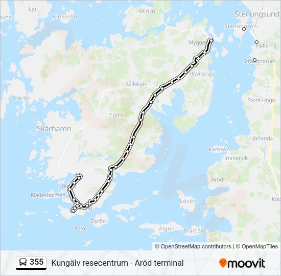 355  Line Map