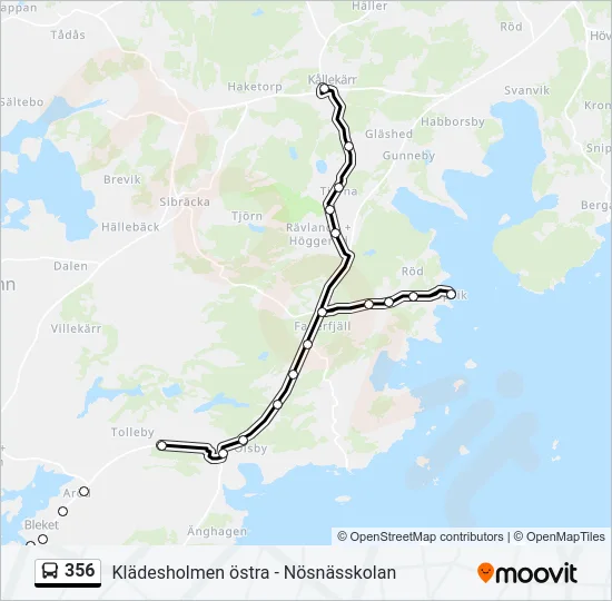 356  Line Map