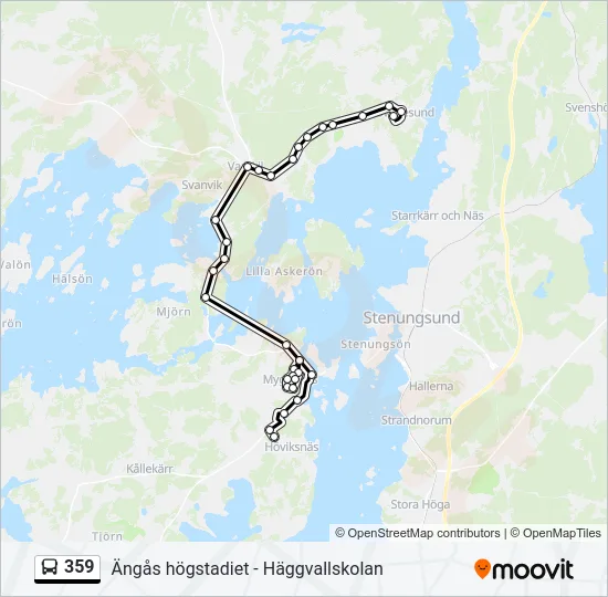 359  Line Map