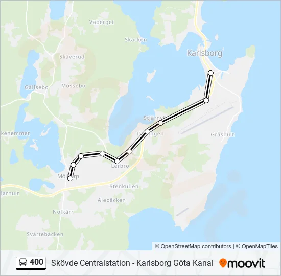 400  Line Map