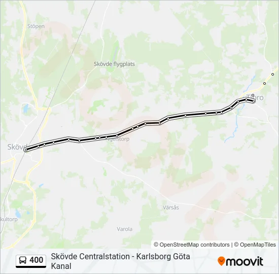 400  Line Map