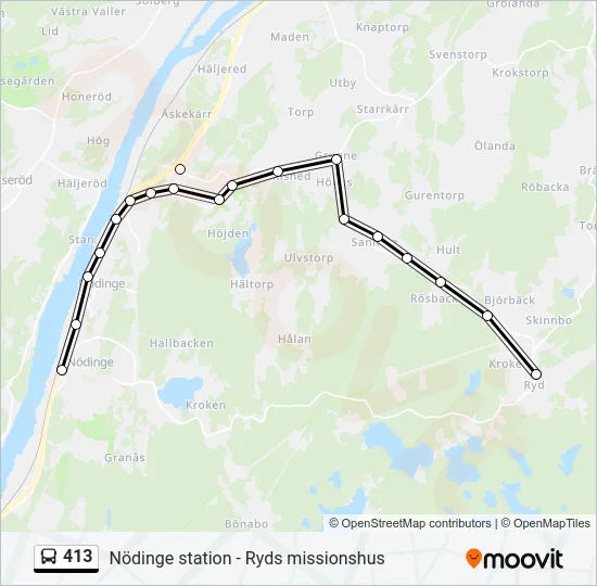 413  Line Map