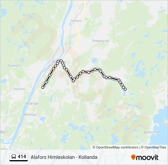 414  Line Map