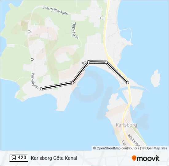 420  Line Map