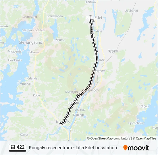 422  Line Map