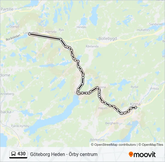 430  Line Map