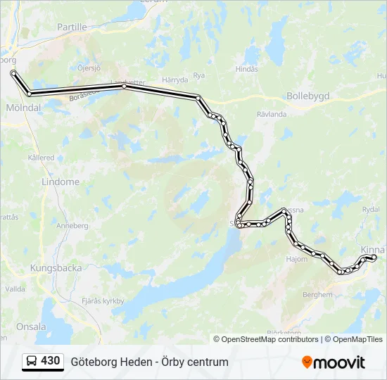 430  Line Map