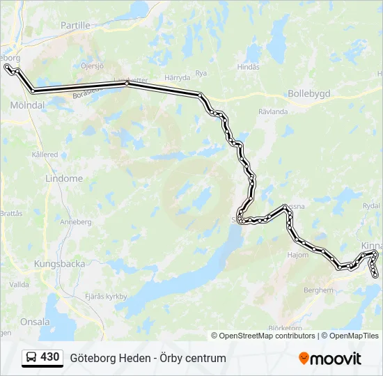 430  Line Map